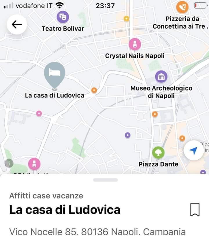 Ferienwohnung La Casa Di Ludovica Neapel Exterior foto
